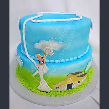 Bridal Shower Cake 10