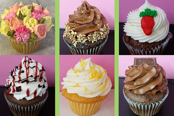 cupcake illustration. Order many Cupcakes Online from Patty Cakes