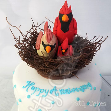 Animal Cake, Birds 02