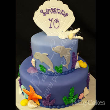 Animal Cake, Dolphins 01
