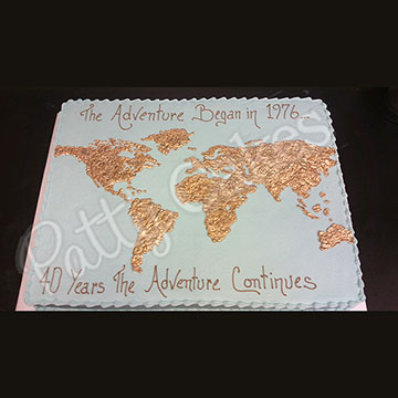 40th Anniversary Cake 01