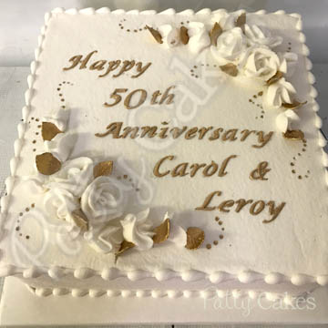 50th Anniversary Cake 03