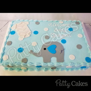 Baby Shower Cake, Boy 45