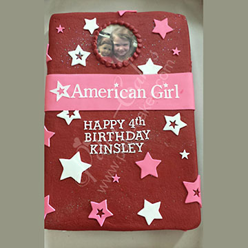 Character Cake American Girl 01