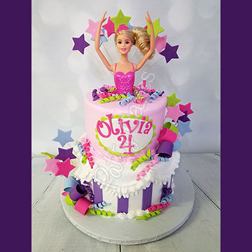 Character Cake Barbie 02