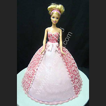 Character Cake Barbie 03