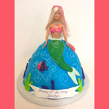 Character Cake Barbie 04