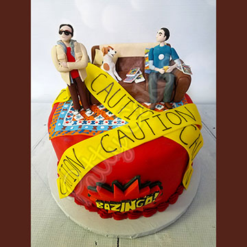 Character Cake Big Bang Theory 01