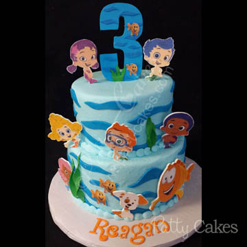 Character Cake Bubble Friends 01