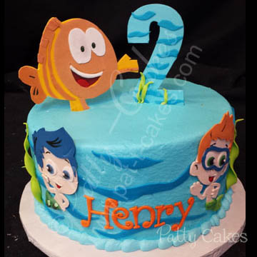 Character Cake Bubble Friends 02
