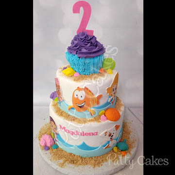 Character Cake Bubble Friends 05