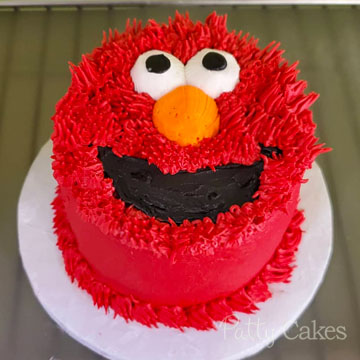 Character Cake Elmo 1008