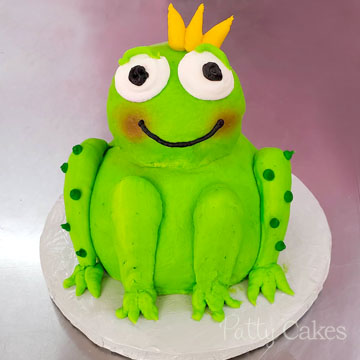 Character Cake Frog Prince 1004