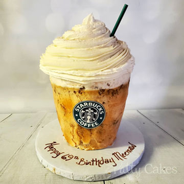Character Cake Starbucks 1010