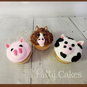Decorated Cupcakes, Animal Cupcakes 03