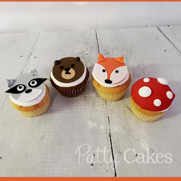 Decorated Cupcakes, Animal Cupcakes 04