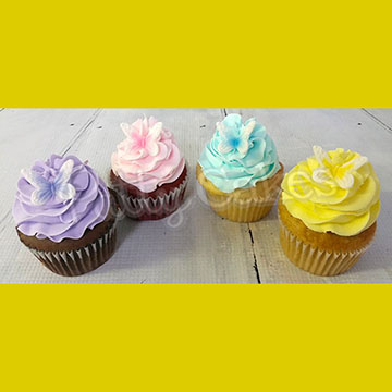 Decorated Cupcakes, Butterfly Cupcakes 01