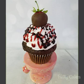 Decorated Cupcakes, Strawberry Cupcakes 1002