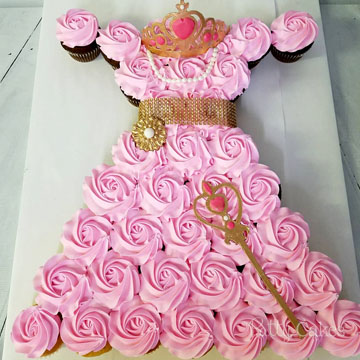 Decorated Cupcakes, Princess Cupcakes 03