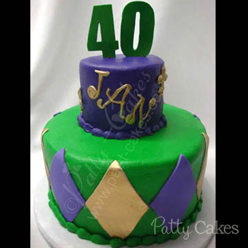 Mardi Gras Cake 01